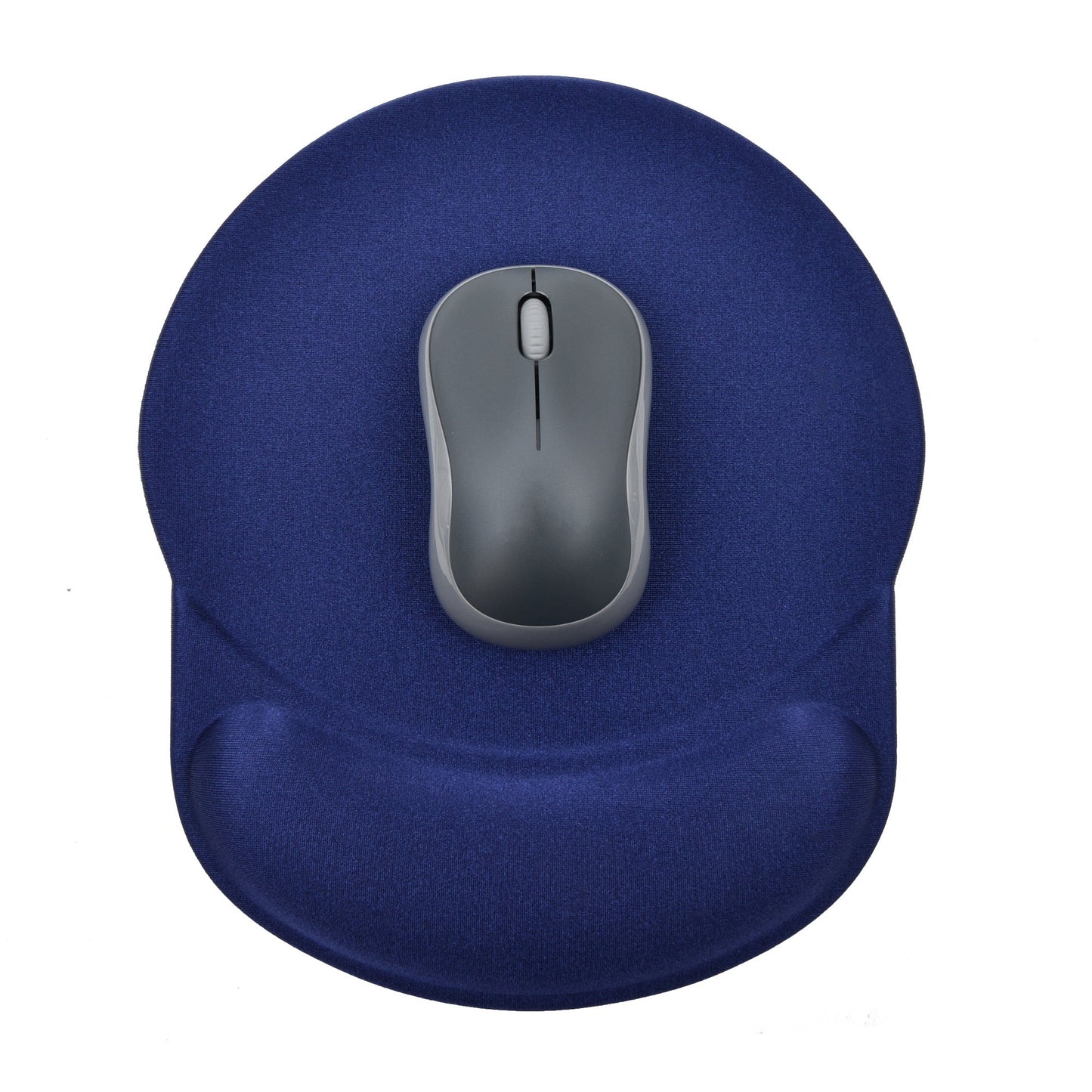 Tapis de souris DAC® MP-123 Super-Gel « Racetrack » avec support de paume, bleu