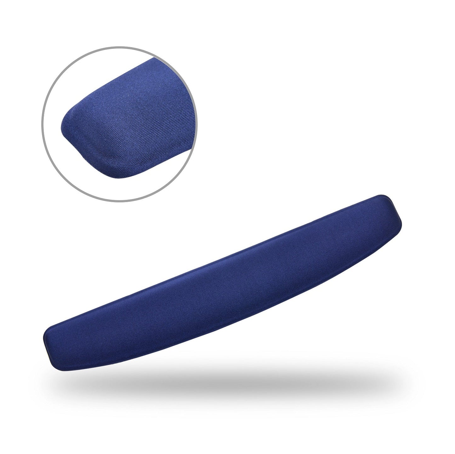 Support de paume de clavier profilé Super-Gel DAC® MP-124, bleu