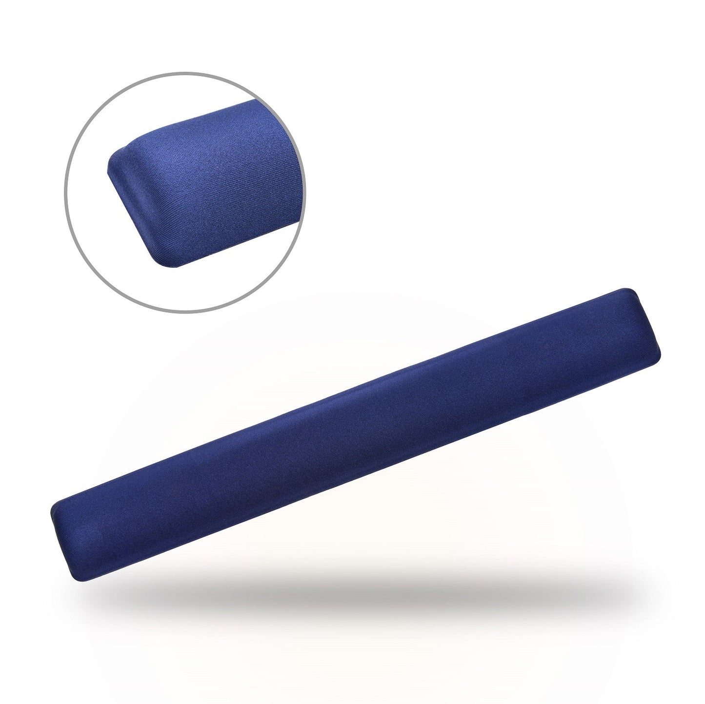 Support de paume pour clavier à bord droit Super-Gel DAC® MP-128, bleu