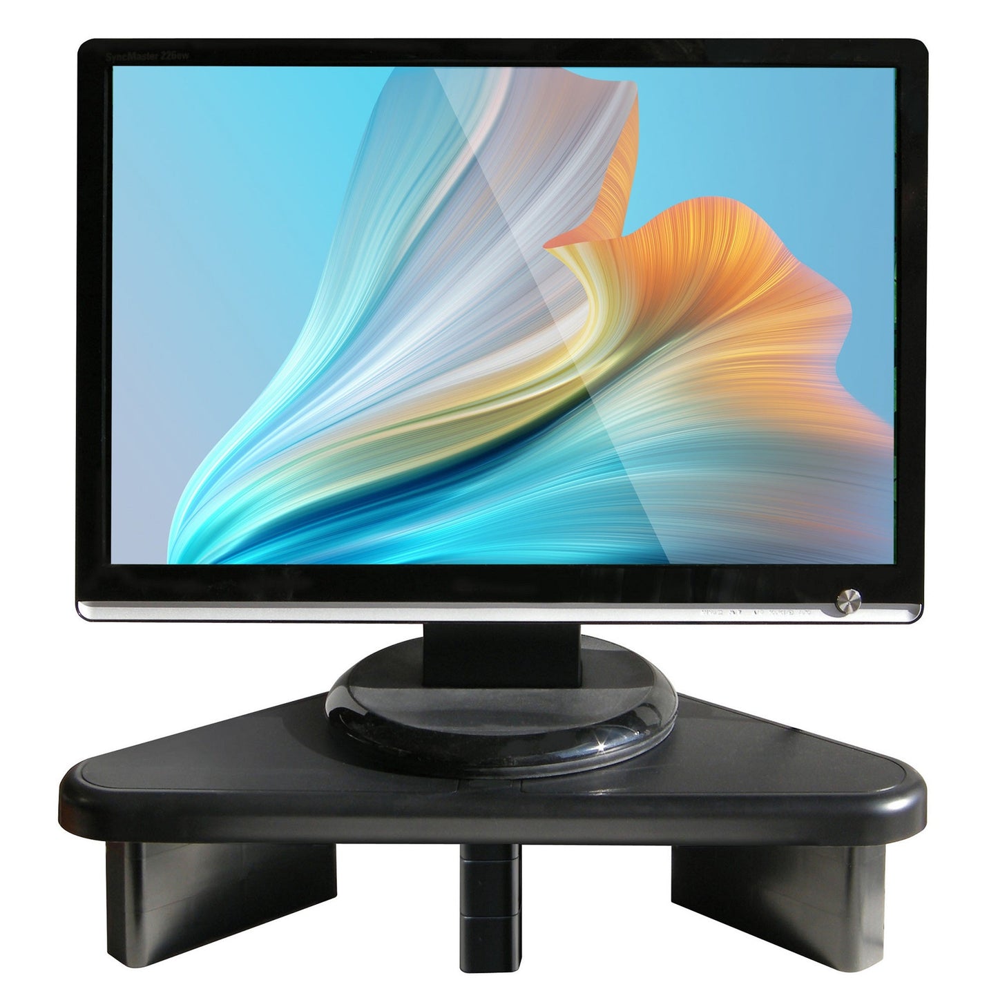 Support de moniteur d'angle réglable en hauteur DAC® Stax MP-197, noir