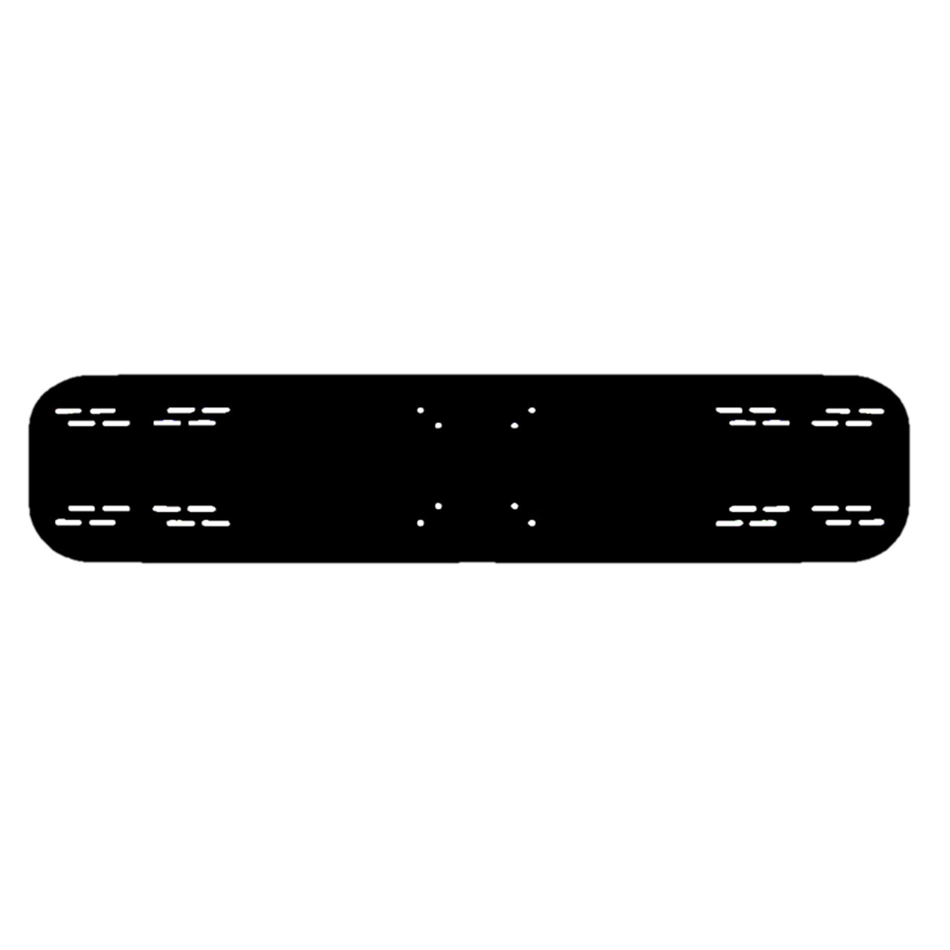 Adaptateur de bras de moniteur DAC® MP-209 DUO BRIDGE, noir