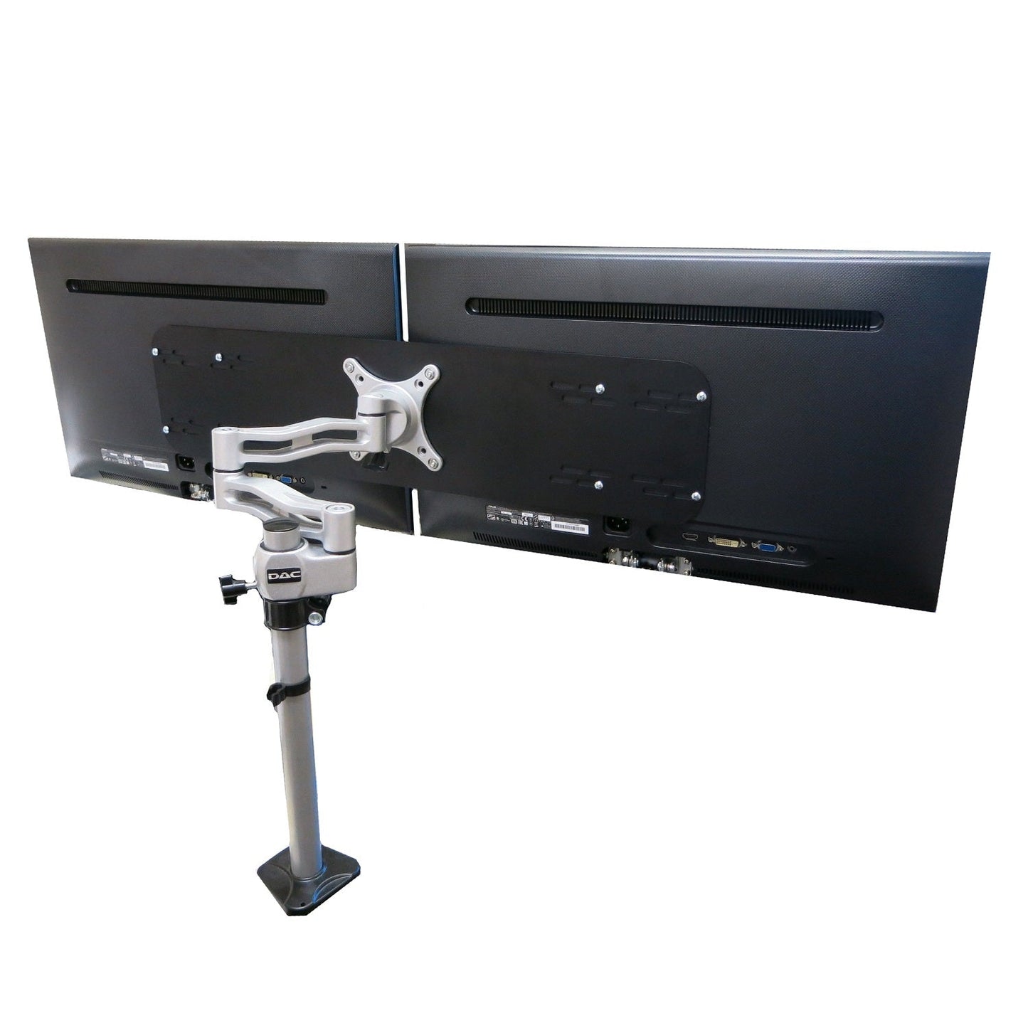 Adaptateur de bras de moniteur DAC® MP-209 DUO BRIDGE, noir