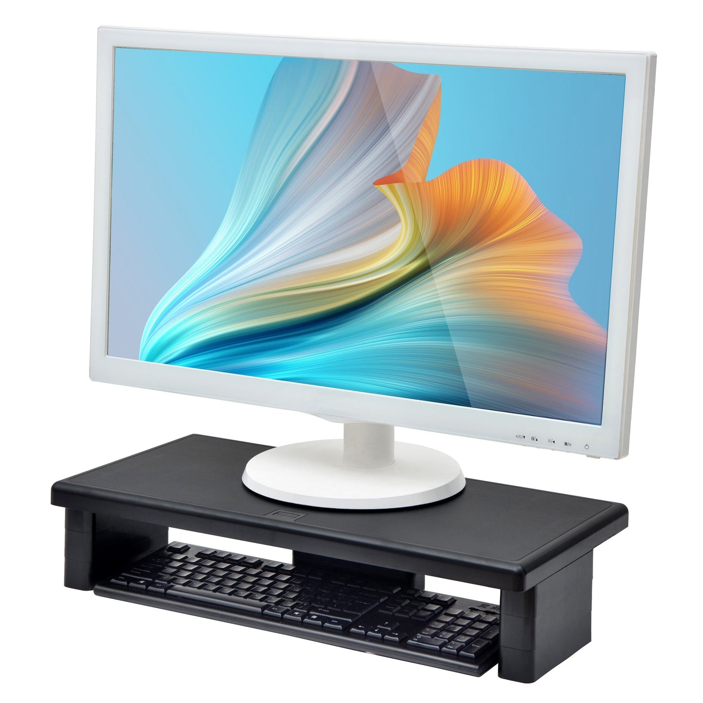 DAC® Stax MP-211 Support pour écran/ordinateur portable ultra-large réglable en hauteur, noir