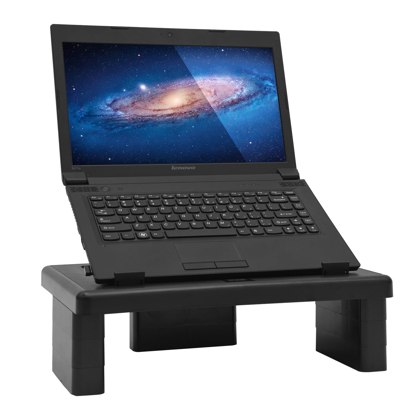 DAC® Stax MP-219 Moniteur convertible réglable en hauteur et en angle, ordinateur portable, support d'imprimante