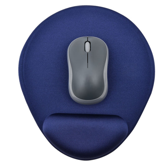DAC® MP-127 Super-Gel "Mini Round" Mouse Pad with Palm Support, Blue