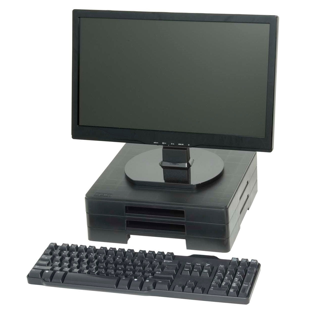 Bloc de montage pour moniteur ergonomique DAC® MP-106, noir