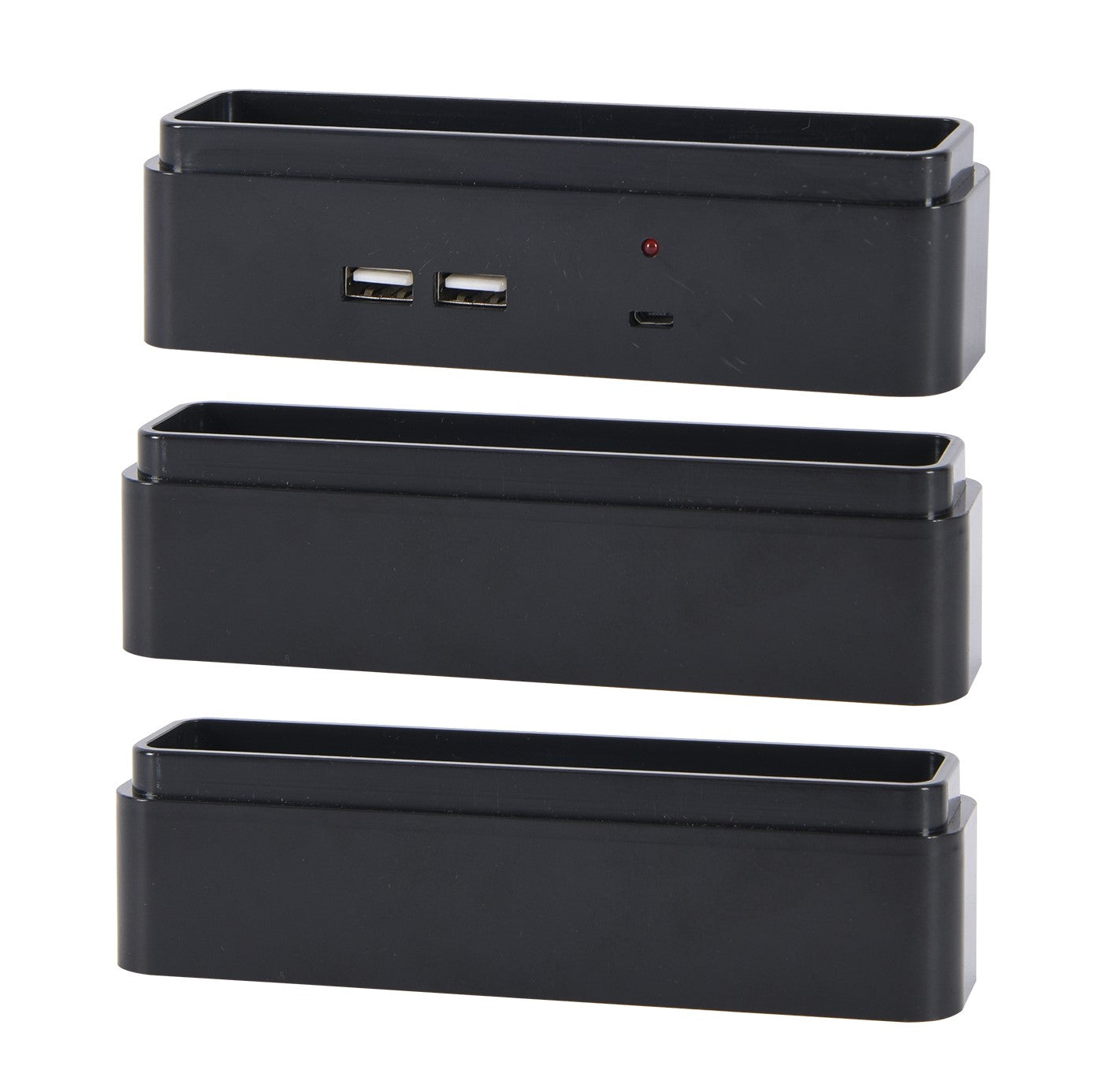 DAC® Stax MP-232 Monitor Riser Block Kit with 2 USB Charging Ports