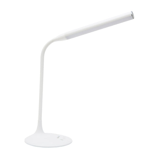Lampe de bureau LED à col de cygne DAC® 15", à intensité variable, blanche
