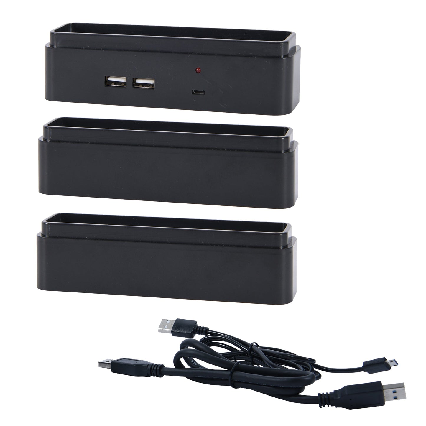 Kit de bloc de montage pour moniteur DAC® Stax MP-232 avec 2 ports de chargement USB